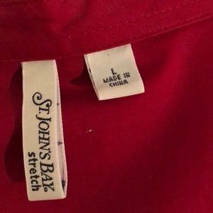 Red Sleeveless shirt